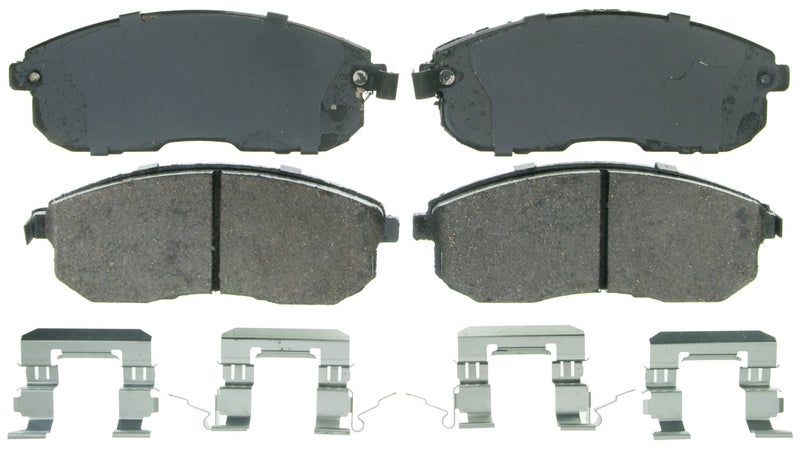 Wagner QS ZD815 Disc Brake Pad Set, Chamfered Edges for Smooth, Quiet Stops, Fits 2007â€“2015 Nissan Sentra - Image 1